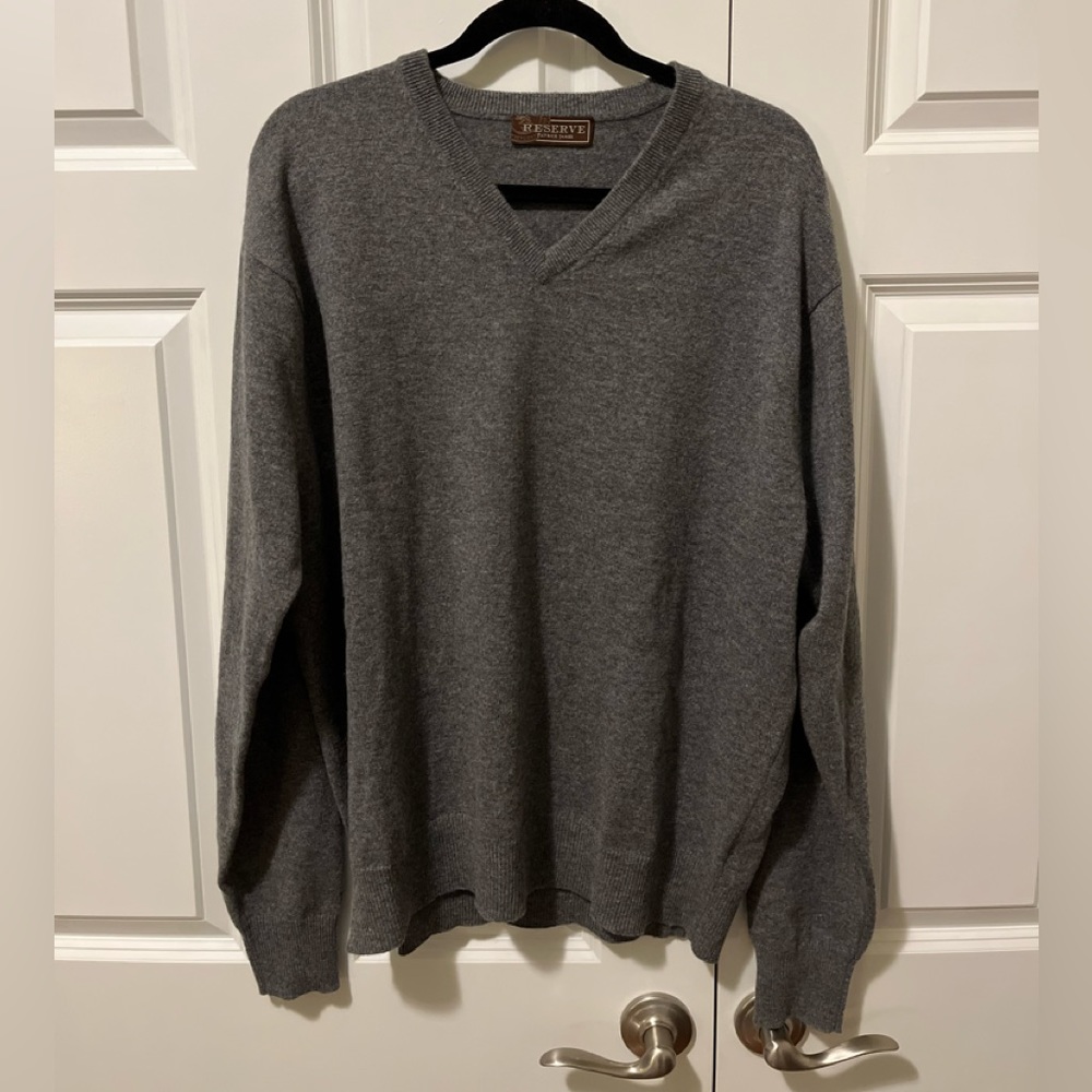 Patrick James Reserve 100% Cashmere V-Neck Sweater